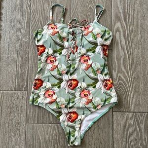 Baltic Born one piece floral swimsuit